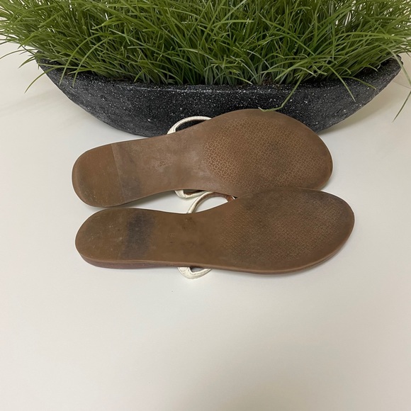 Tory Burch White Sandals - Picture 2 of 5